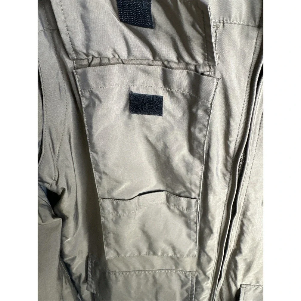 Vintage Banana Republic 2-1 Convertible Hooded Paparazzi Travel Zip Jacket Sz S‎